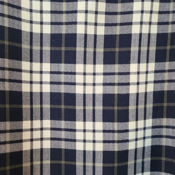 Pendleton Evergreen Button Down Virgin Wool Shirt Mens Tartan Plaid Fitted XL - Picture 9 of 9